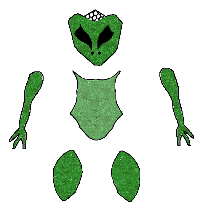 Sprites for the alien